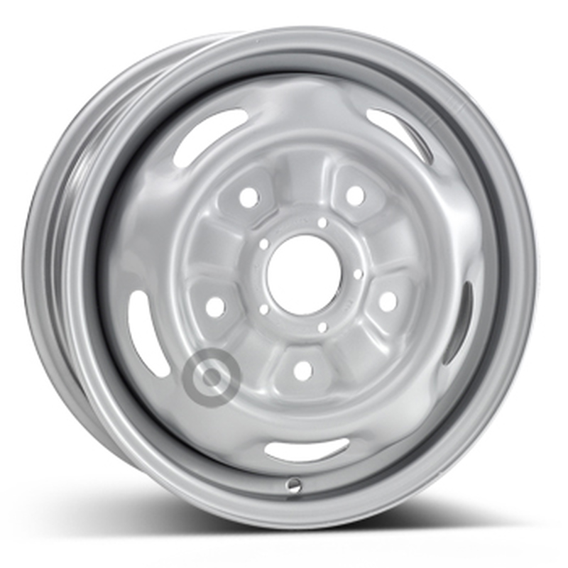 Cerchio KFZ ALCAR Steel Superpolish 5 fori 15\" 5.5X15 ET60 5x160