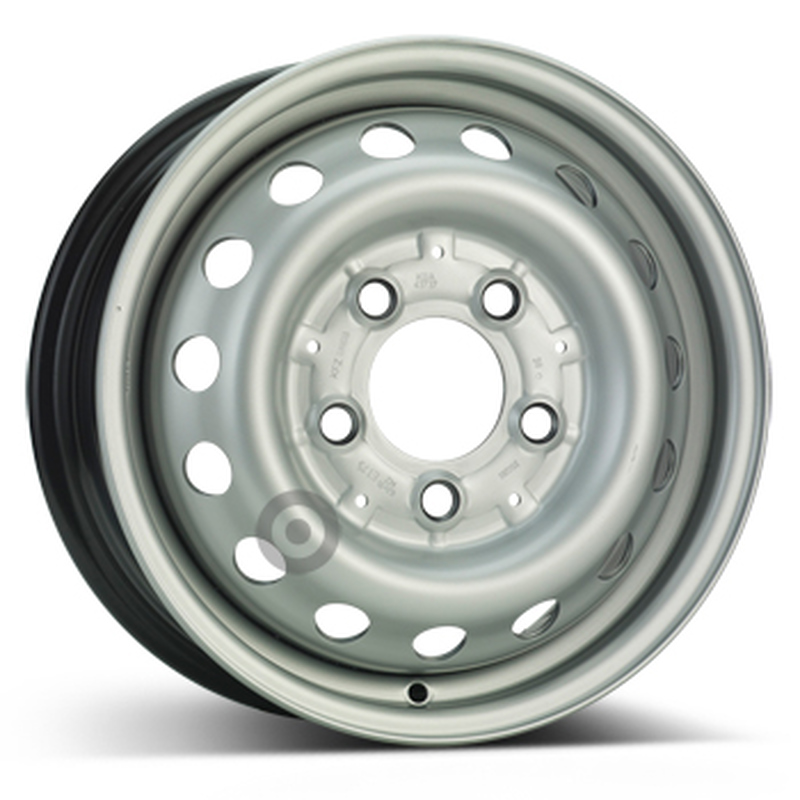 Cerchi in Lega KFZ ALCAR Steel Superpolish 5 fori 15\" 6X15 ET75 5x130