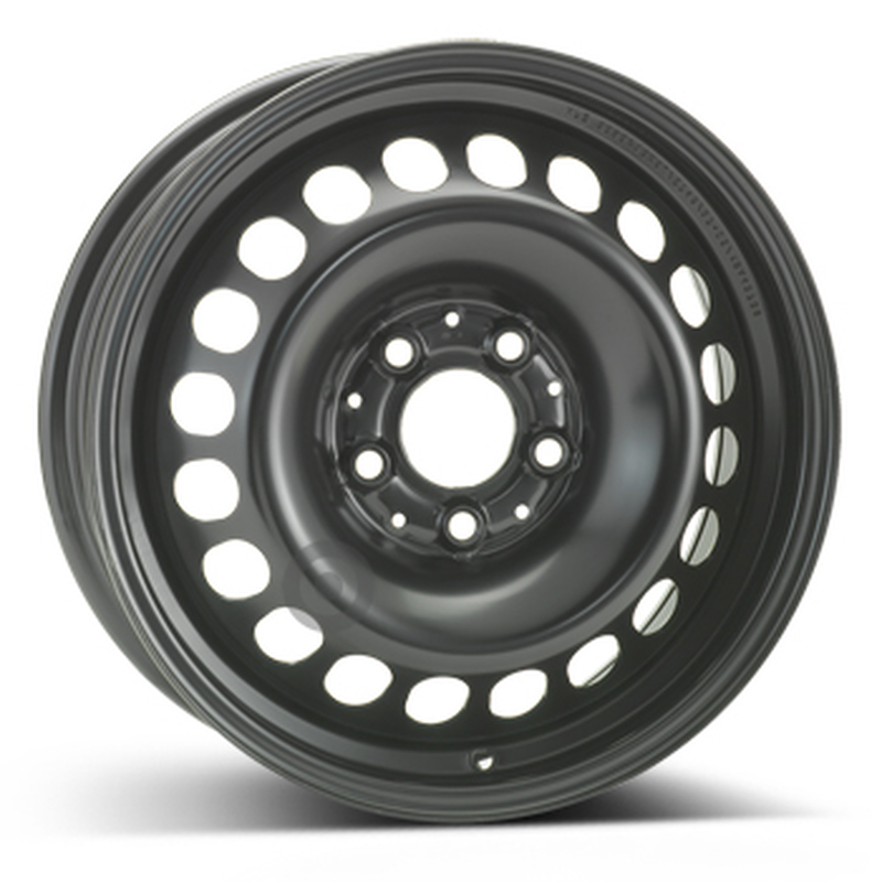 Cerchi in Lega KFZ ALCAR Steel Nero 5 fori 16\" 6X16 ET46 5x112
