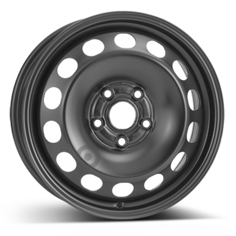 Cerchi in Lega KFZ ALCAR Steel Nero 5 fori 16\" 6.5X16 ET46 5x112