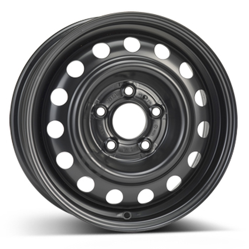 Cerchio KFZ ALCAR Steel Nero 5 fori 16\" 6.5X16 ET45 5x114.3