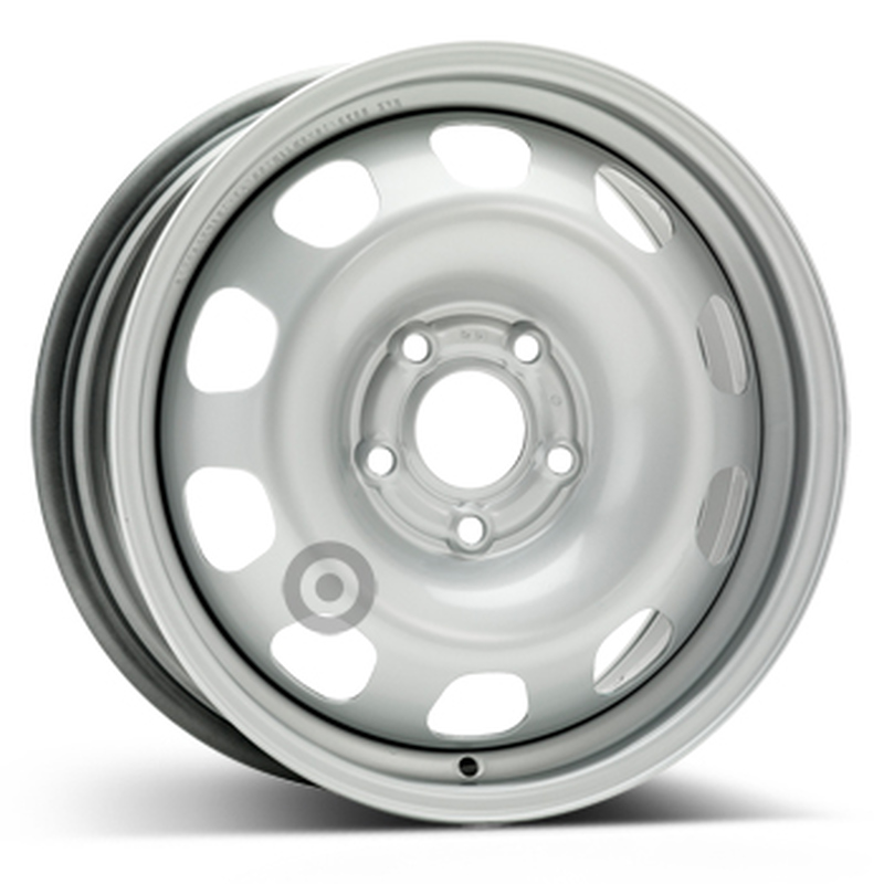 Cerchi in Lega KFZ ALCAR Steel Superpolish 5 fori 16\" 6.5X16 ET50 5x114.3