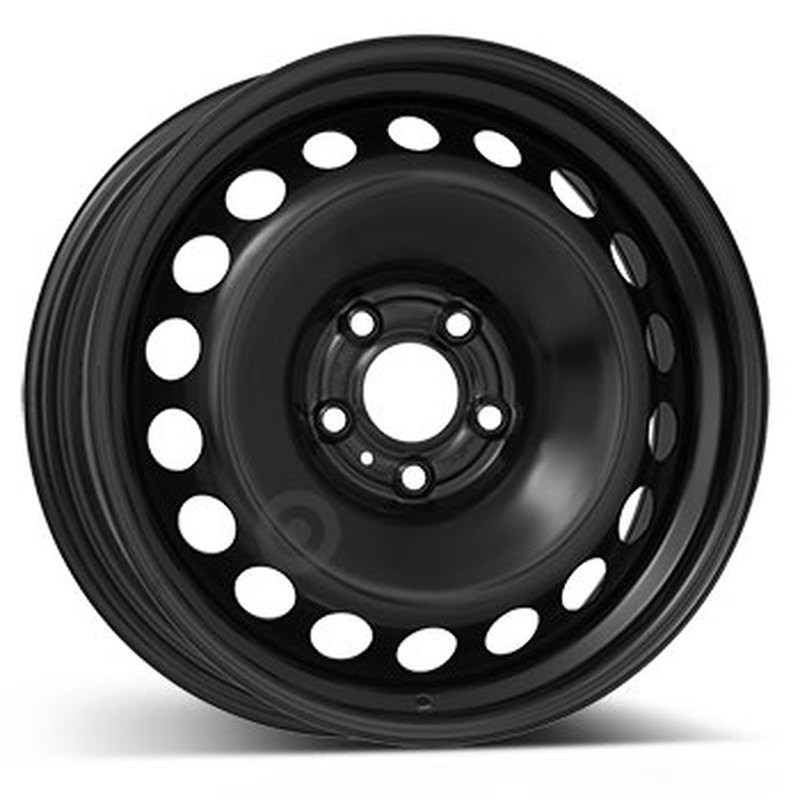 Cerchio KFZ ALCAR Steel Nero 5 fori 17\" 7X17 ET37 5x114.3