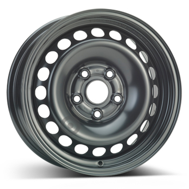 Cerchi in Lega KFZ ALCAR Steel Nero 5 fori 15\" 6.5X15 ET33 5x112