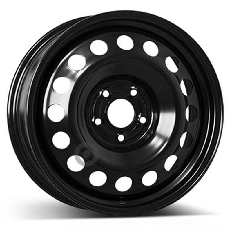 Cerchio KFZ ALCAR Steel Nero 5 fori 17\" 7X17 ET43.5 5x114.3