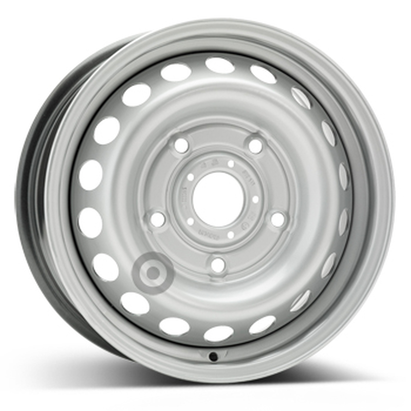 Cerchio KFZ ALCAR Steel Superpolish 5 fori 16\" 6.5X16 ET60 5x160
