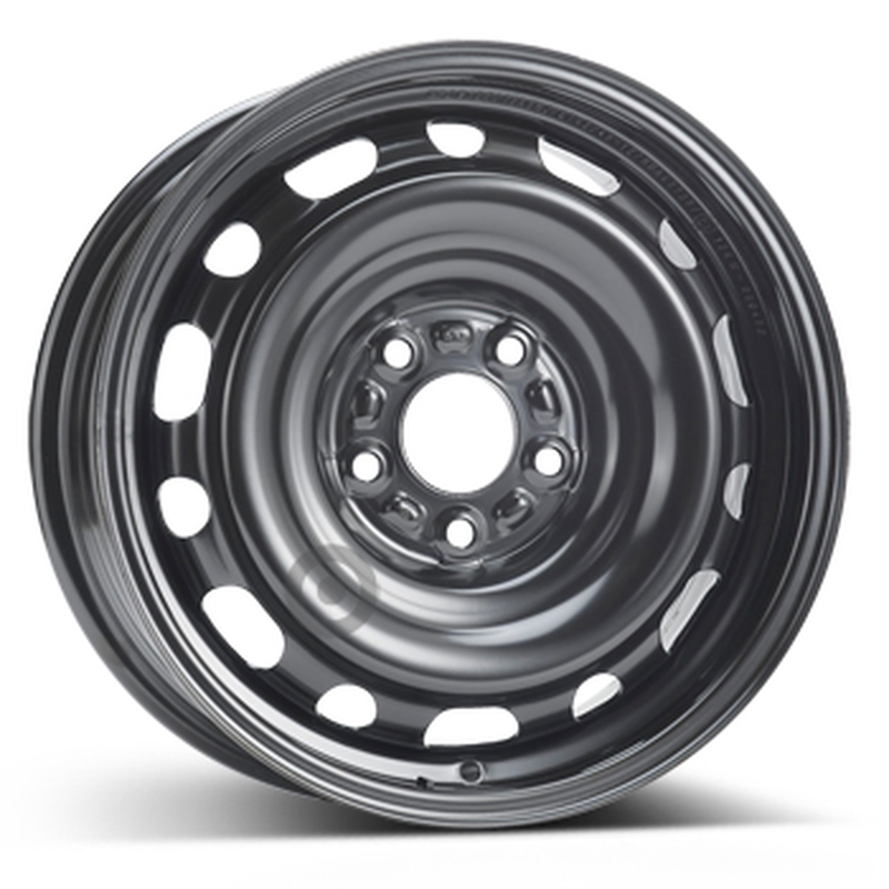 Cerchi in Lega KFZ ALCAR Steel Nero 5 fori 16\" 6.5X16 ET42 5x114.3