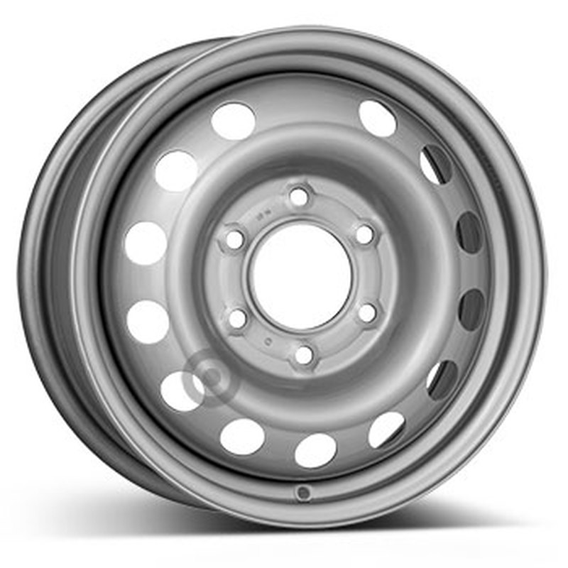 Cerchio KFZ ALCAR Steel Superpolish 6 fori 16\" 6.5X16 ET56 6x139.7