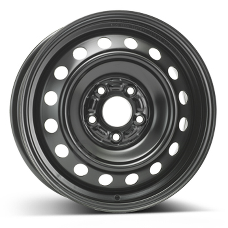 Cerchio KFZ ALCAR Steel Nero 5 fori 16\" 6.5X16 ET46 5x114.3