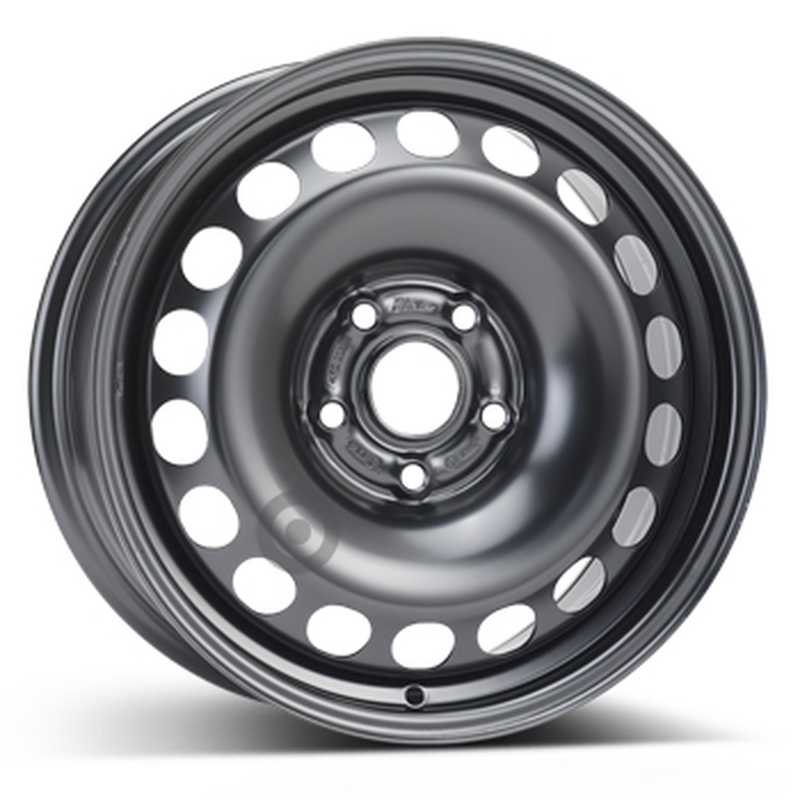 Cerchio KFZ ALCAR Steel Nero 5 fori 16\" 7X16 ET45 5x112