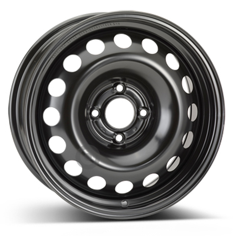 Cerchio KFZ ALCAR Steel Nero 4 fori 16\" 7X16 ET32 4x108