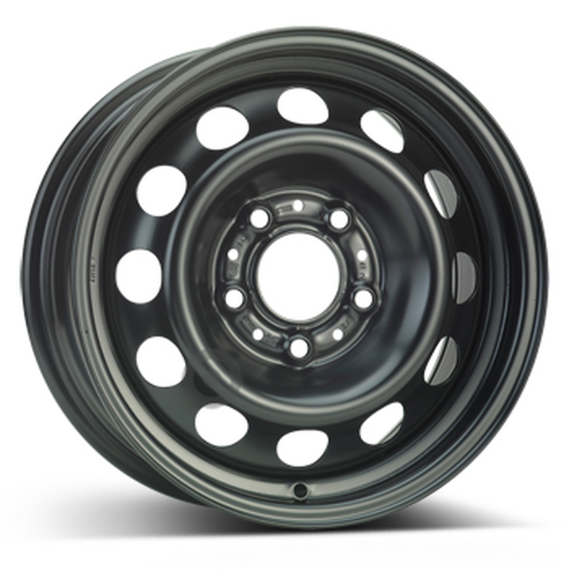 Cerchi in Lega KFZ ALCAR Steel Nero 5 fori 15\" 6.5X15 ET42 5x120
