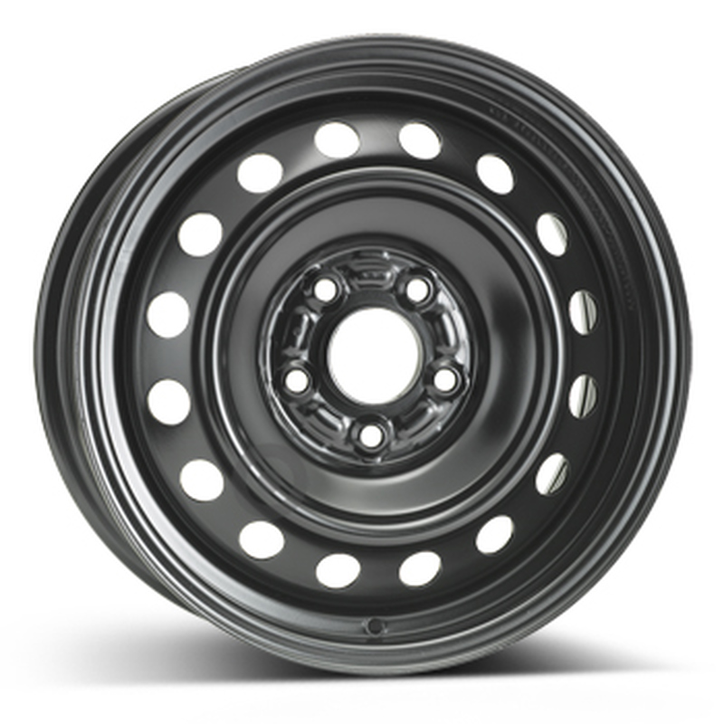 Cerchio KFZ ALCAR Steel Nero 5 fori 16\" 6.5X16 ET38 5x114.3