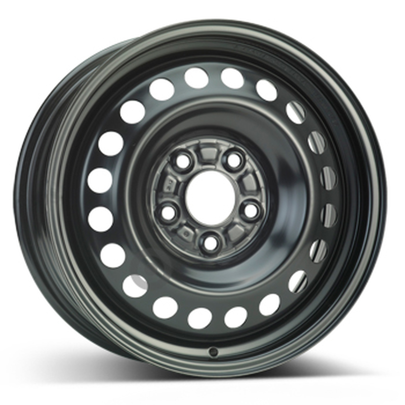 Cerchio KFZ ALCAR Steel Nero 5 fori 16\" 6.5X16 ET46 5x114.3