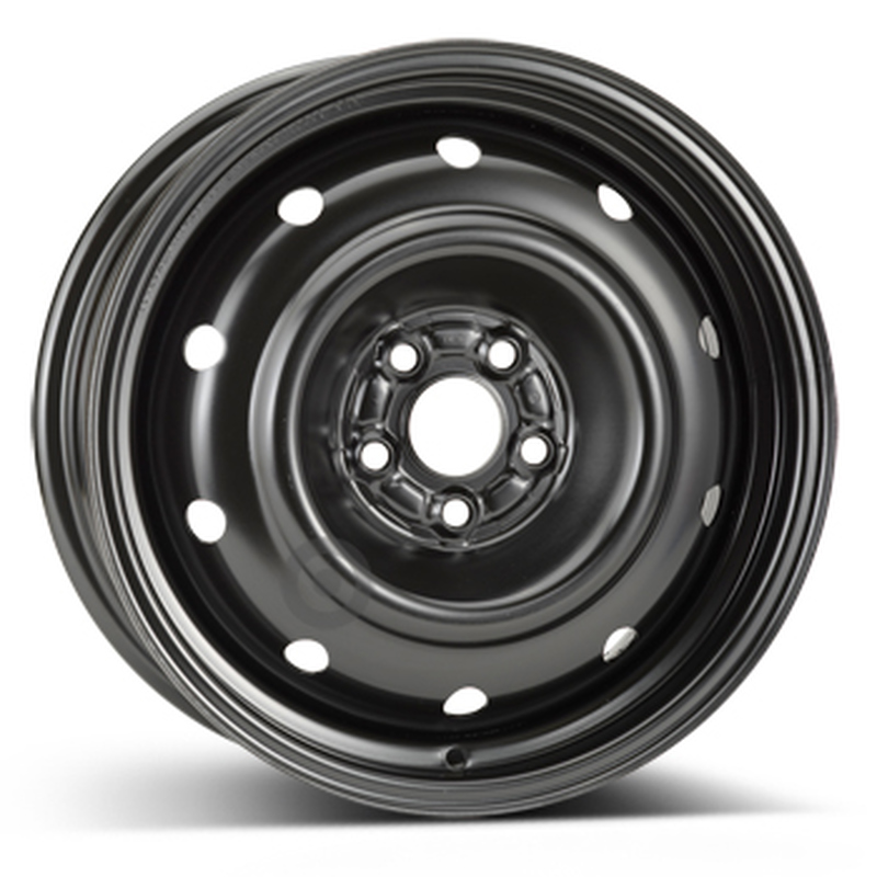 Cerchio KFZ ALCAR Steel Nero 5 fori 16\" 6.5X16 ET48 5x100