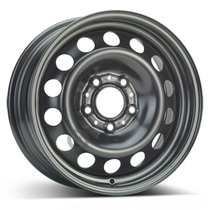 Cerchi in Lega KFZ ALCAR Steel Nero 5 fori 16\" 7X16 ET31 5x120