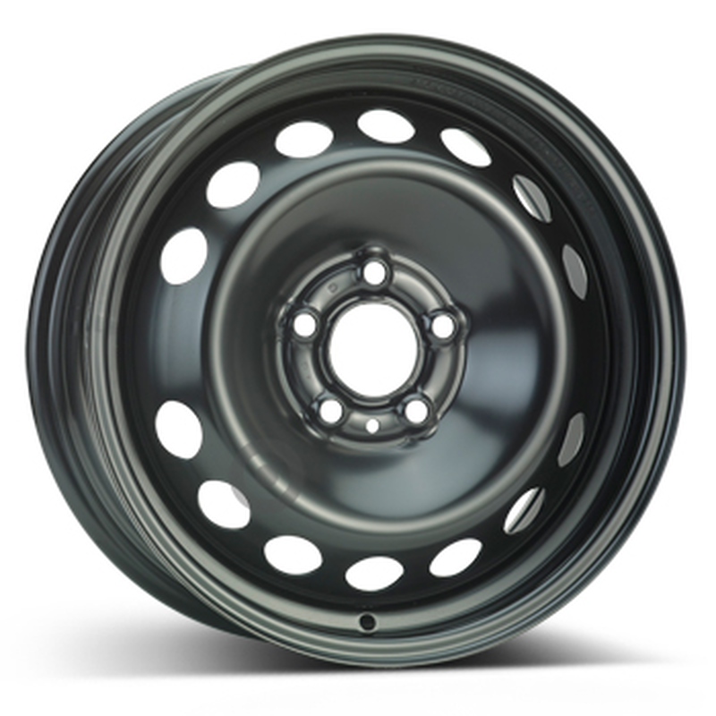 Cerchi in Lega KFZ ALCAR Steel Nero 5 fori 16\" 6.5X16 ET43 5x108