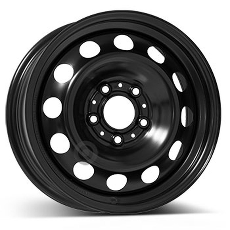 Cerchio KFZ ALCAR Steel Nero 5 fori 16\" 7X16 ET47 5x120