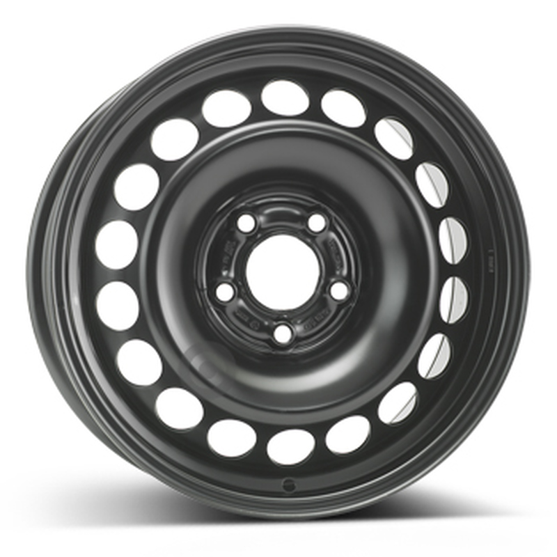 Cerchi in Lega KFZ ALCAR Steel Nero 5 fori 16\" 7.5X16 ET45 5x112