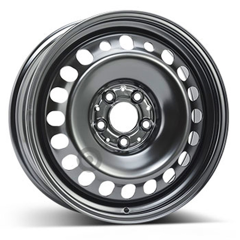 Cerchi in Lega KFZ ALCAR Steel Nero 5 fori 17\" 6.5X17 ET38 5x112