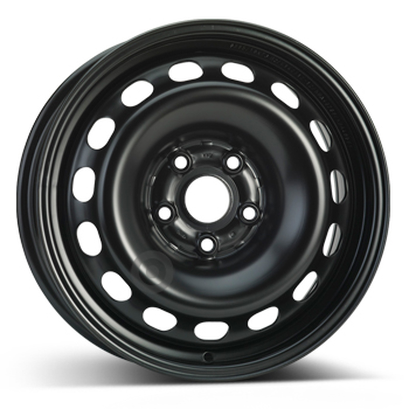 Cerchio KFZ ALCAR Steel Nero 5 fori 16\" 7X16 ET42 5x112