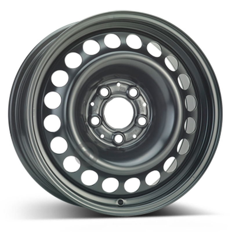 Cerchi in Lega KFZ ALCAR Steel Nero 5 fori 16\" 7X16 ET37 5x112