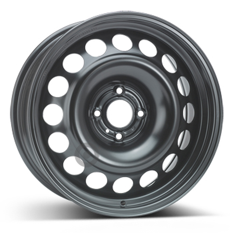 Cerchi in Lega KFZ ALCAR Steel Nero 4 fori 17\" 7.5X17 ET29 4x108