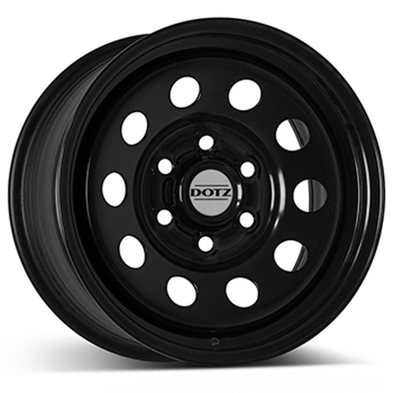 Cerchi in Lega KFZ ALCAR Steel Nero 6 fori 16\" 8X16 ET37 6x130