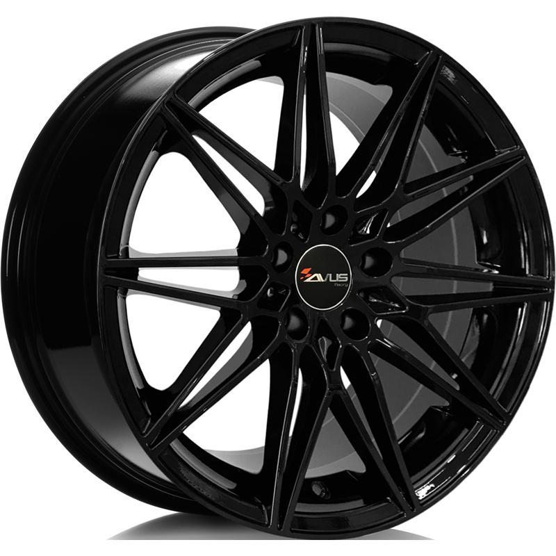 Cerchio AVUS AC-Mb5 Black 5 fori 19\" 8.5X19 ET47 5x112