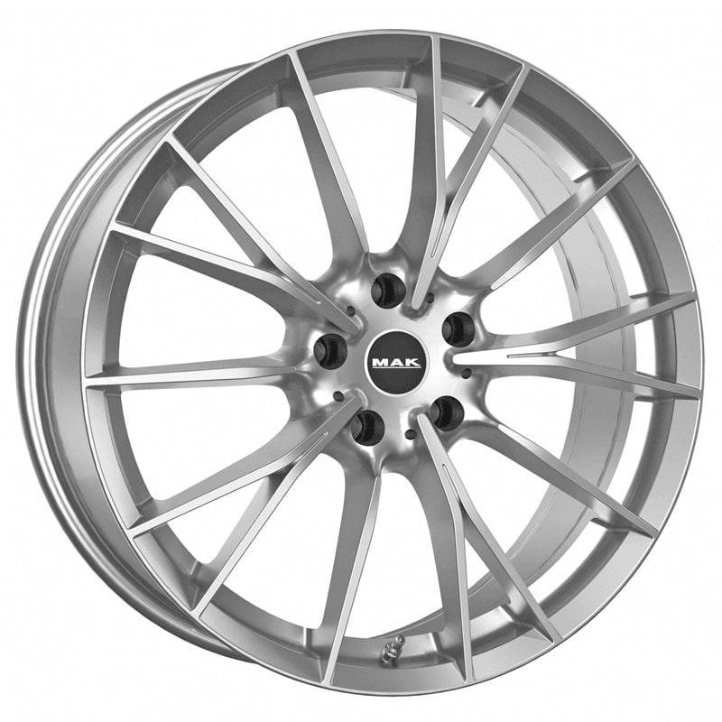 Cerchi in Lega MAK Fabrik Silver 5 fori 19\" 8X19 ET47 5x112