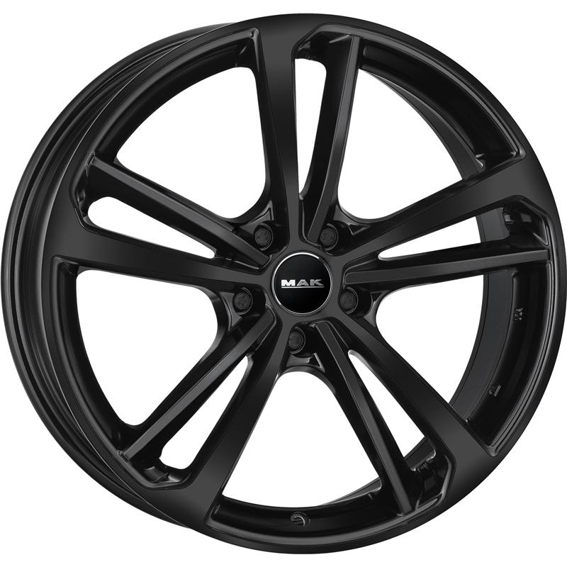 Cerchi in Lega MAK Nurburg Glossy Black 5 fori 19\" 8X19 ET40 5x114.3