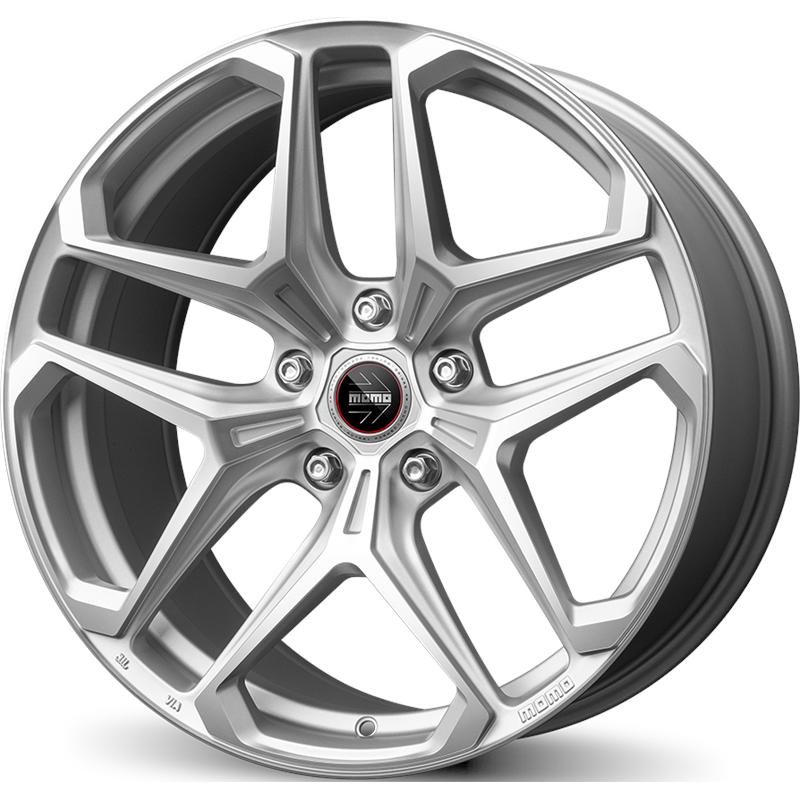 Cerchi in Lega MOMO WHEELS RF-04 Hybrid Silver 5 fori 20\" 10X20 ET40 5x112