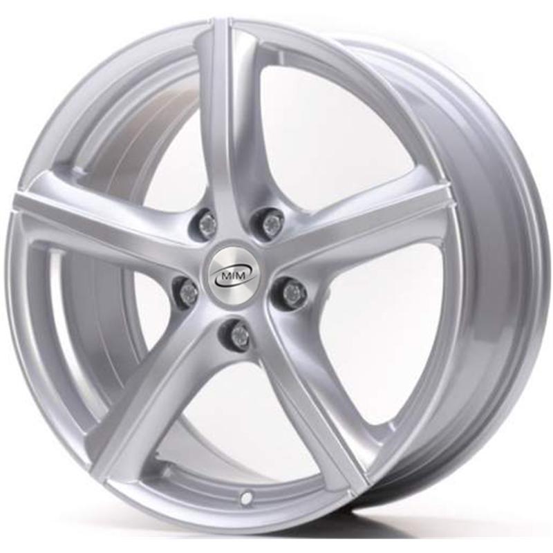 Cerchi in Lega DEDICO Stadium Silver 4 fori 14\" 5X14 ET35 4x100