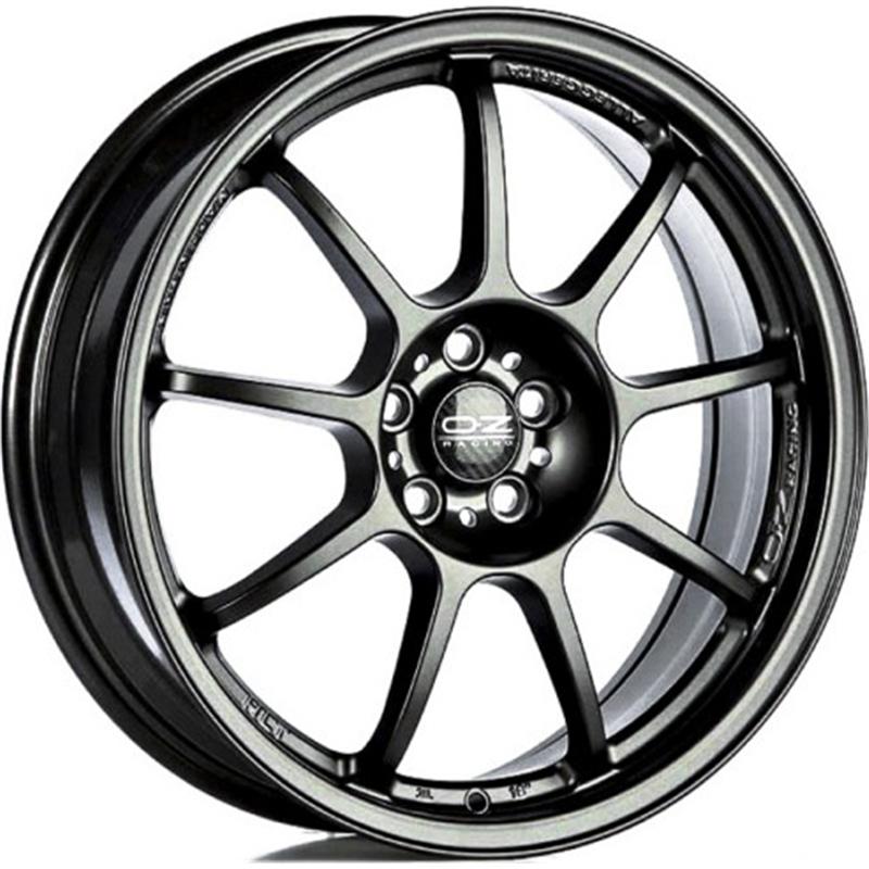Cerchi in Lega OZ RACING Alleggerita Hlt 5f Matt Black 5 fori 18\" 7.5X18 ET50 5x112