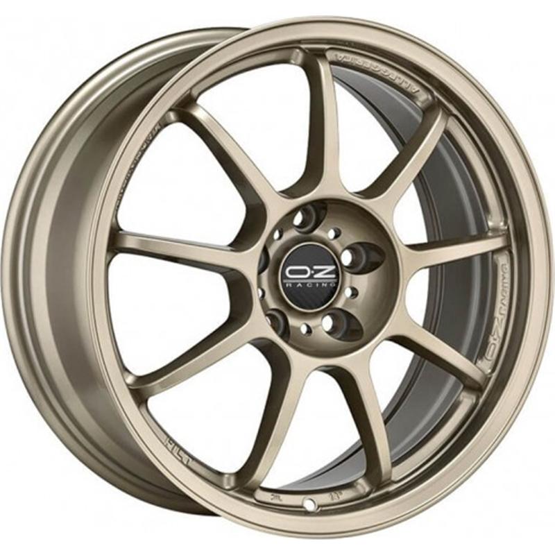 Cerchi in Lega OZ RACING Alleggerita Hlt 5f White Gold 5 fori 18\" 7.5X18 ET50 5x112