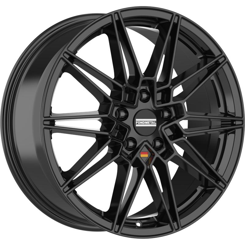 Cerchio FONDMETAL Thoe Glossy Black 5 fori 18\" 8X18 ET26 5x112