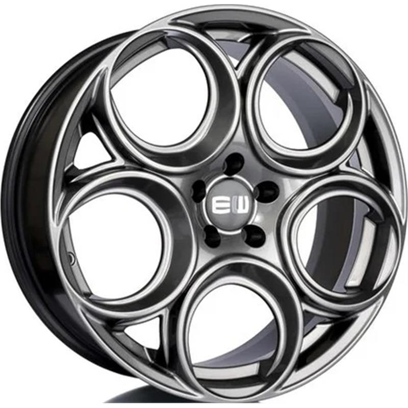 Cerchio EW Ew24 Veloce Palladium 5 fori 20\" 8.5X20 ET33 5x110