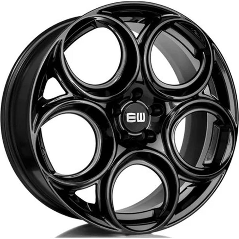 Cerchio EW Ew24 Veloce Black 5 fori 20\" 8.5X20 ET33 5x110