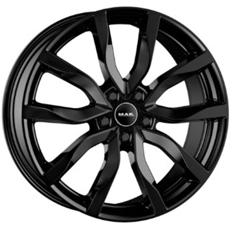 Cerchio MAK Koln Glossy Black 5 fori 18\" 8X18 ET48 5x112
