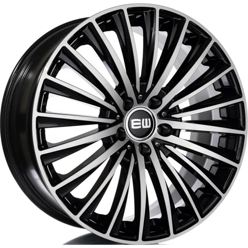 Cerchio EW Ej34 Specter Black Polished 5 fori 19\" 8X19 ET45 5x112