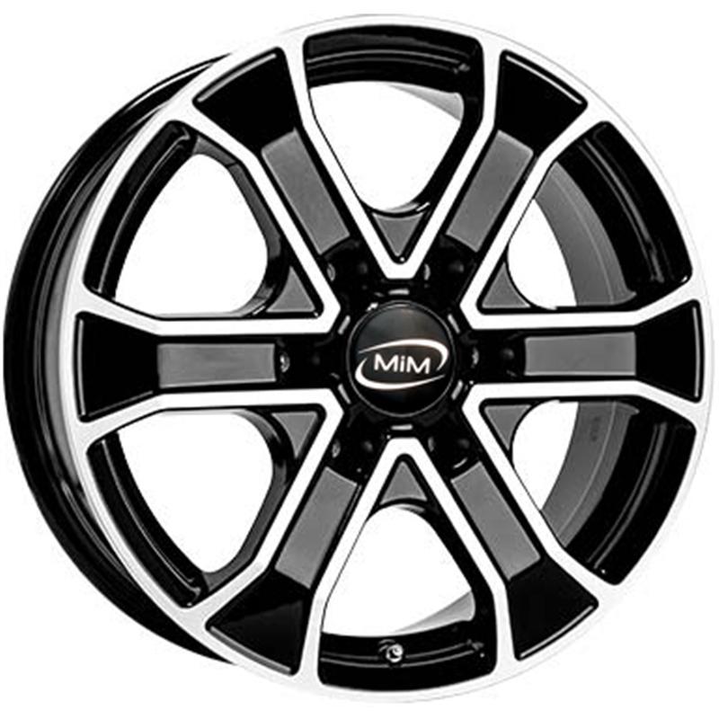 Cerchio RC DESIGN Rc31 Black Polish 6 fori 18\" 8X18 ET38 6x139.7