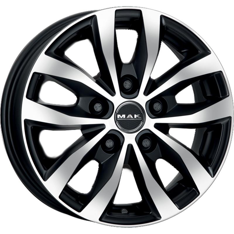 Cerchi in Lega MAK Load Ice Black 5 fori 15\" 6.5X15 ET55 5x118