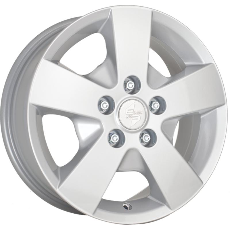 Cerchio ETA BETA Atria Silver 5 fori 16\" 6.5X16 ET55 5x160