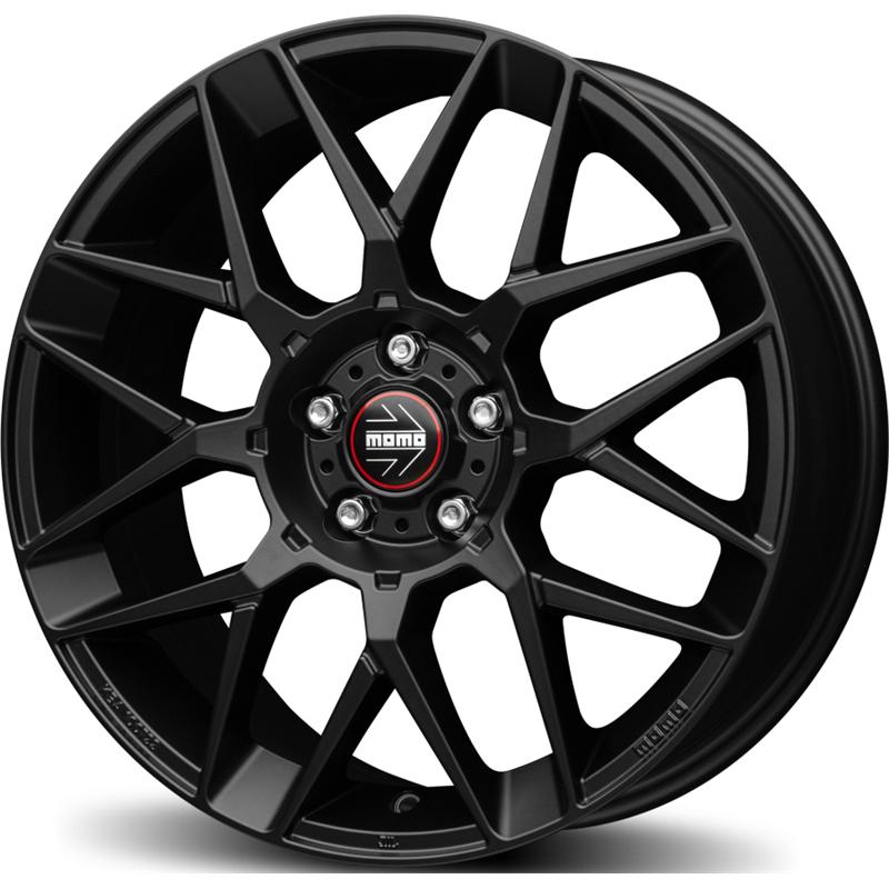 Cerchio MOMO WHEELS Revenge 2.0 Nero Opaco 5 fori 17\" 7X17 ET40 5x114.3