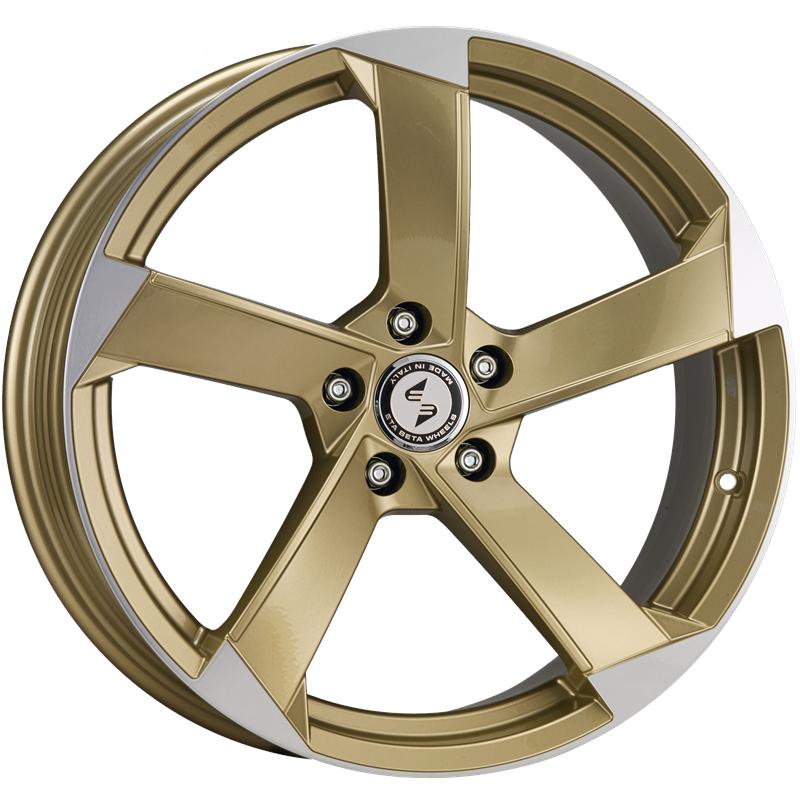 Cerchi in Lega ETA BETA Magic Matt Gold Special Edition 5 fori 19\" 8.5X19 ET40 5x112