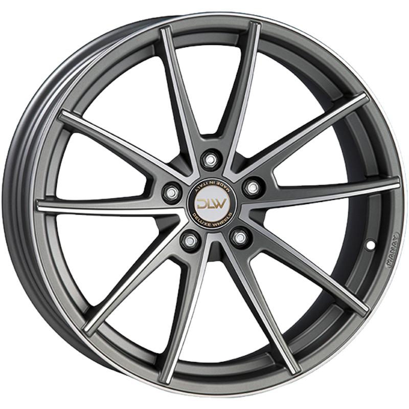 Cerchi in Lega ETA BETA Manay Shiny Anthracite Full Polish 5 fori 20\" 9X20 ET35 5x114.3