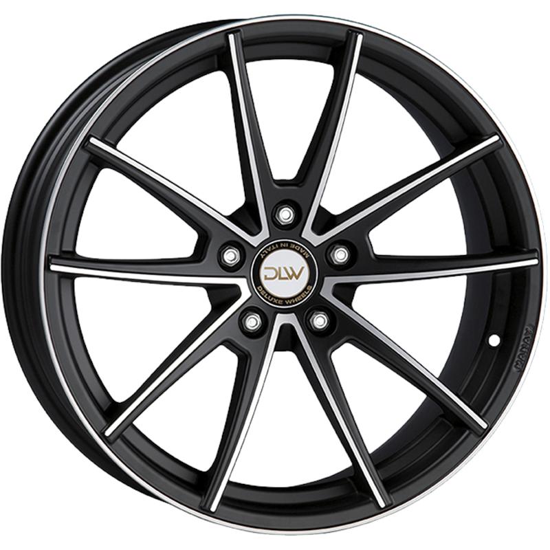 Cerchi in Lega ETA BETA ManaY-K Shiny Black Full Polish 5 fori 20\" 9X20 ET35 5x108