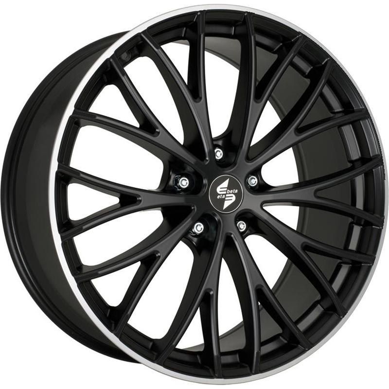 Cerchio ETA BETA PiumA-C Matt Black Lip Polish 5 fori 19\" 8.5X19 ET45 5x112