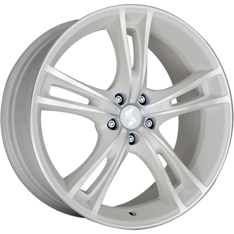 Cerchi in Lega ETA BETA Rochel Shiny White Full Polish 5 fori 19\" 8X19 ET35 5x112