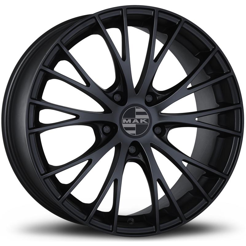 Cerchio MAK Rennen Matt Black 5 fori 18\" 8X18 ET39 5x112